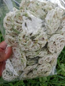 KERUPUK BANTET SEBLAK RAFAEL 250gr PEDAS DAUN JERUK