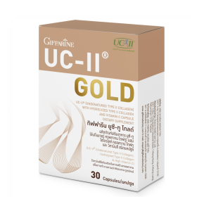 ยูซีทูโกลด์ คอลลาเจนไทด์ทู กิฟฟารีน อาหารเสริม กระดูกและข้อ collagen type II ข้อเข่า ข้อเสื่อม เอ็นหัวเข่า UCII Gold giffarine