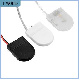 【E-WOITD】 5PCS Single Slot CR2032 CR 2032 Button Coin Cell Battery Holder Case Cover With ON-OFF Switch leads Wire 3V Battery Box