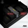 AOC AGON AGK600 Hot Swappable RGB Gaming Keyboard. 