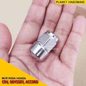 Mur Baut Roda Mobil Honda CRV Odyssey Accord Civic Velg Lubang 5 19x1.5 - Harga Satuan