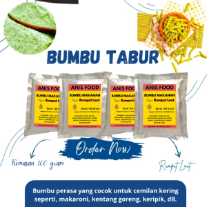 RUMPUT LAUT BUMBU TABUR LION FOOD KEMASAN 100 GRAM
