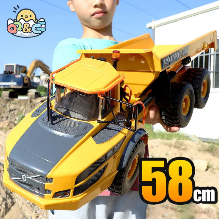 ST[Fast Delivery][Original Available]Large RC truck 1:20 Double E E591 A40G  Rc Dumper Alloy Cars Trucks Remote Control Car Tractor Articulated Dump