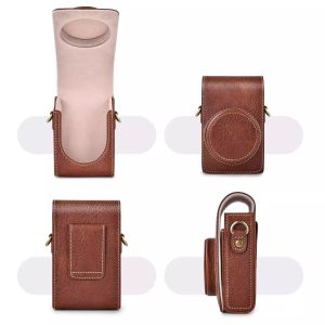 【NEW F】For Panasonic Lumix LX10 LX15 TZ99 ZS99 TZ96 TZ95 TZ90 TZ80 TZ70 TZ60 TZ50 TZ40 TZ30 TZ20 TZ10 ZS70 ZS50 Camera Bag Leather Case