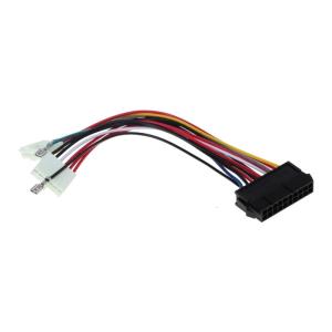20pin phổ biến ATX PSU dây để tại PSU đầu ra 2X 6pin cáp điện chuyển đổi cho 286 386 486 586 máy tính cũ