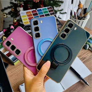 Case Ring Magsafe Infinix Hot 50 4G 5G Hot 50 Pro Plus Magnetic TPU Silikon Sift Case