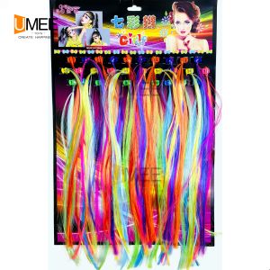 30Pcs Party Gift Shiny Hair Wig w/Clip Pad For Party Gift-Lootbag Filler
