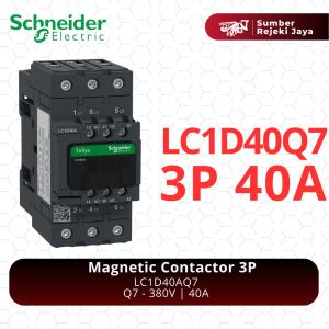 Schneider Kontaktor LC1D40AQ7 LC1D40Q7 3P 40A 380VAC 380V | magnetic contactor