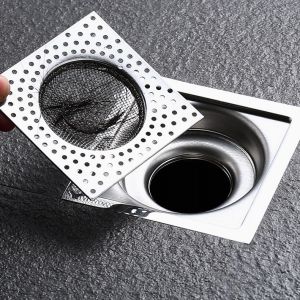 Stainless Steel Anti-odor Drainer Anti Clogging Strainer Kitchen & Bathroom Floor Drains Filter