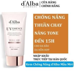 Kem chống nắng dAlba nâng tông da UV Essense Waterfull Tone-up Sun Cream SPF 50++ 50ml
