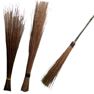 Crafty Broom Stick With Handle Kawayan