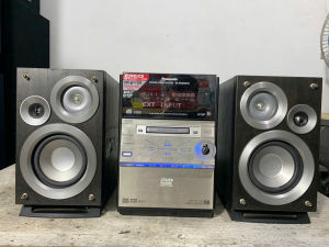 bán bộ dàn nghe nhạc VIP Panasonic SA - PM900DVD bãi nhật về đẹp keng hát cực hay (loa ko lưới)