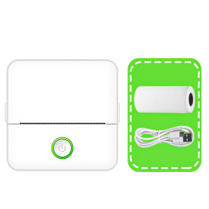 เครื่องปริ้นพกพา เครื่องพิมพ์บลูทูธ พิมพ์ฉลาก ภาพถ่าย ใบปะหน้าพัสดุ เครื่องปริ้นสติ๊กเกอร์ Mini Printer