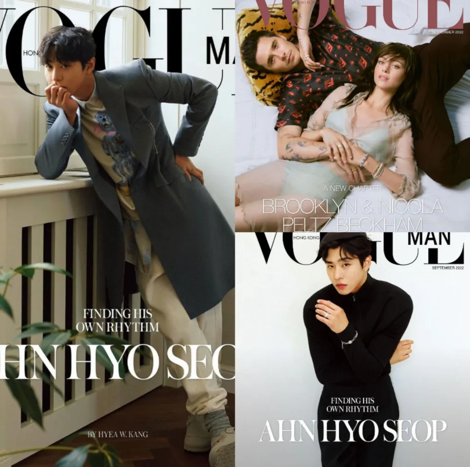 พร้อมส่งแล้วจ้า💯 นิตยสาร​ Vogue​ &​ Vogue Man​ Hongkong​ (2022.09