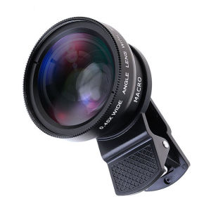 Ống Kính Macro HD Góc Siêu Rộng 0.45X 49UV Chuyên Nghiệp Cho Điện Thoại