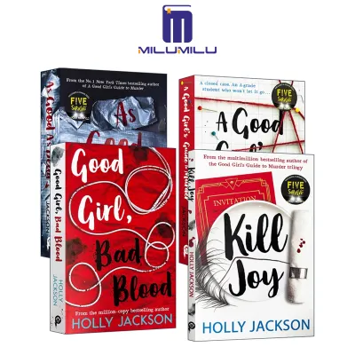 A Good Girl s Guide to Murder 4 Book Set Holly Jackson Teenage mystery novels Original English books