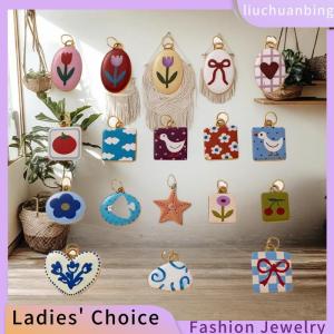 [COD] liuchuanbing Jewellery จี้ห้อยคอรูปดาวและดอกไม้ทำจากสแตนเลสแฟชั่นอุปกรณ์ DIY สำหรับทำเครื่องประดับสร้อยคอต่างหูห้อยเครื่องประดับ