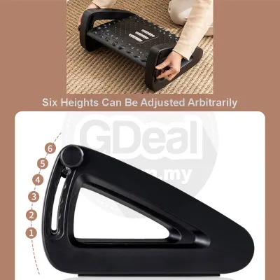 GMshop Office Computer Set Up And Put Footrest Ergonomic Pregnant Woman Sofa Foot Massage Car Foot Pedal