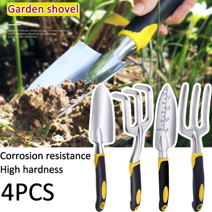 Garden Tool Set Heavy Duty Garden Trowels Cast-Aluminum Garden Hand ...