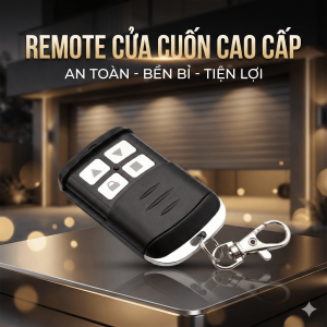 Remote cửa cuốn MÃ GẠT 433Mhz | Mạch chuẩn Loại 1 | Kháng nước sóng xa |