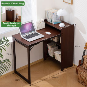 Bamboo desk Office desk Bamboo table Foldable High load-bearing capacity Thickened material