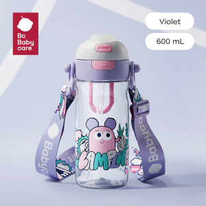 Bc Babycare 600mL Sports Water Cup Large Capacity Childrens Straw Cup Male and Female High Beauty Student Cup Portable Water Bottle
