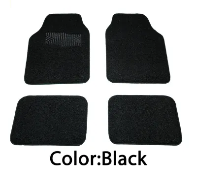 Carstorm 5 Pcs/Set Universal Car Coil Foot Pad Anti -slip PVC Floor Mats Italian Car Floor Mat