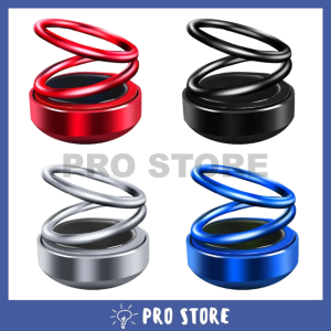 PROSTORE Automotive Solar Dual Ring Suspension Rotary Accessories car Perfume 360 Car Fragrance Creative Vehicle Perfume