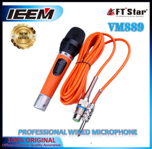 VM889 Professional Dynamic Wired Microphone for spoken cord karaoke