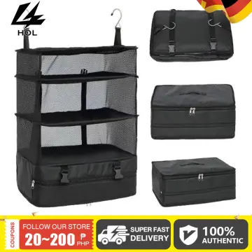 Hanging luggage organizer online