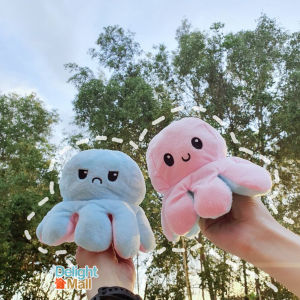 ส่งจากไทย ตุ๊กตาปลาหมึก *รับประกันคุณภาพ* ตุ๊กตาเปลี่ยนหน้าได้ 2 อารมณ์ Octopus Plush Doll ตุ๊กตาน่ารักๆ ตุ๊กตาติดรถ ของขวัญวันเกิด ปีใหม่