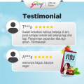 [Paket isi 2] NYU Creme Hair Color Cherry Red 60ml - NYU Pewarna Rambut. 