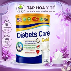 Tạp Hóa Y Tế - Sản phẩm chăm sóc sức khỏe gia đình - Thực phẩm chức năng hỗ trợ bệnh tiểu đường - Diabetes Care Gold - Hộp 900g - Chứng nhận chất lượng cao - Miễn phí vận chuyển.