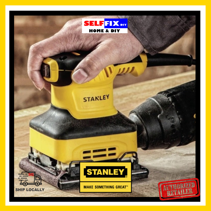 Stanley 1/4 Sheet Sander 240W SS24 DIY Project Essentials