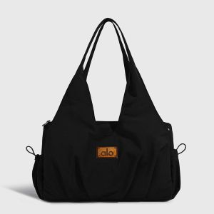ALO Soft Nylon Hobo Bag Large Capacity Shoulder Bag Casual Gym Daily Handbag for Women