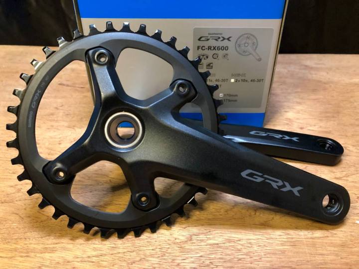 Shimano GRX FC-RX600 40T 170mm 11spd (w/o BB) Crankset (100 Shimano GRX FC-RX600 40T 170mm 11spd (w/o BB) Crankset (100