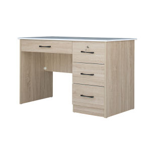 FurnitureMartSG Paxx Study Computer Office Table with Drawer w/ Lock CARB-P2 Certified Board in 4 Colour
