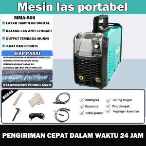 MAKITA Mesin Las Inverter MMA 250-500/MIG-380  IGBT 500 Watt / Mesin las / Mesin trafo las / Welding Machine / Las Listrik Full Set / Welding Tools