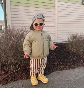 KS 2026 Winter Baby Boys Cartoon Lambswool Jackets Coats Kids Clothes Girls Sequin Flight Suit Jackets Toddler Outerwear Jacket2026