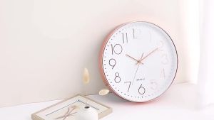 Japan Quartz Movement 30cm Modern Jam Dinding Wall Clock Digital Quiet Home Office Living Room Clock