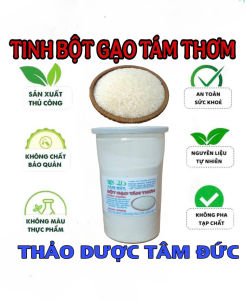 hũ 1kg tinh bột gạo tám thơm