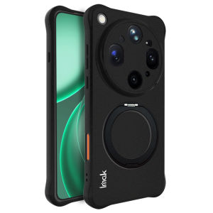 Magnetic Case For OPPO Find X9 Ultra Airbag Bumper Matte 360 Rotating Ring Stand CA0029