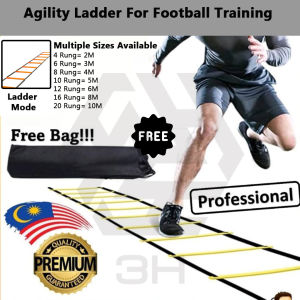 3H Tangga Ketangkasan Latihan Bola Sepak/Football Training Foldable Multifunction Agility Ladder