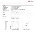 Hikvision DS-K1T343MFX Face Recognition Terminal with Access Control Functions. 