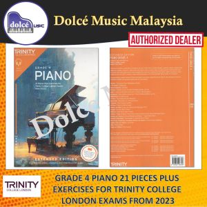 Trinity - Grade 4 Piano 21 Pieces Plus Exercises for Trinity College London Exams from 2023