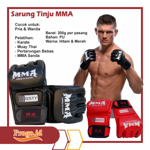 sarung tangan tinju muaythai MMA boxing UFC leather gloves empuk