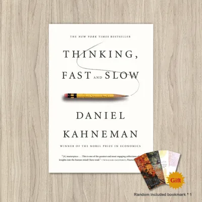Thinking Fast and Slow by Daniel Kahneman Behavioral economics Cognitive processes English books