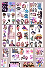 K Pop Stickers Saja Boys Jinu Derpy Cat Sticker Merch Rumi Mira Zoey Waterdichte Vinylstickers Voor Tienermeisjes 110 Stuks 2533010471