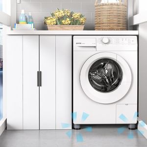 Bộ 4 chân kê chống rung máy giặt thông minh tiện ích Chân kê tủ lạnh đế cao su chống trượt