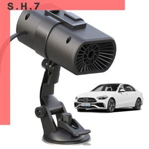 12V 150W Car Heater Demister Adjustable Frost Snow Mist Removal Machine Window Windshield Defrosting Heater for Vehicles